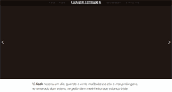 Desktop Screenshot of casadelinhares.com