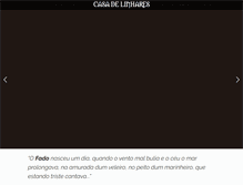 Tablet Screenshot of casadelinhares.com
